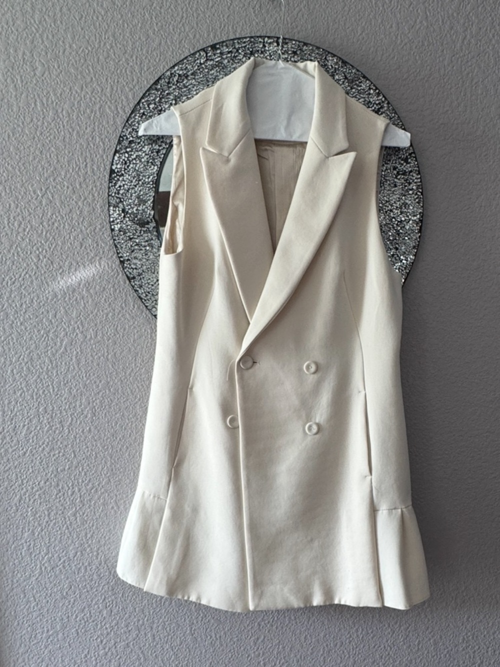 Zara Cream Blazer Dress! - Picture 3 of 7